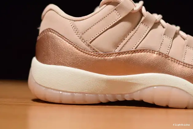 AH7860-105 GS Low Air Jordan 11 Rose Gold 0701